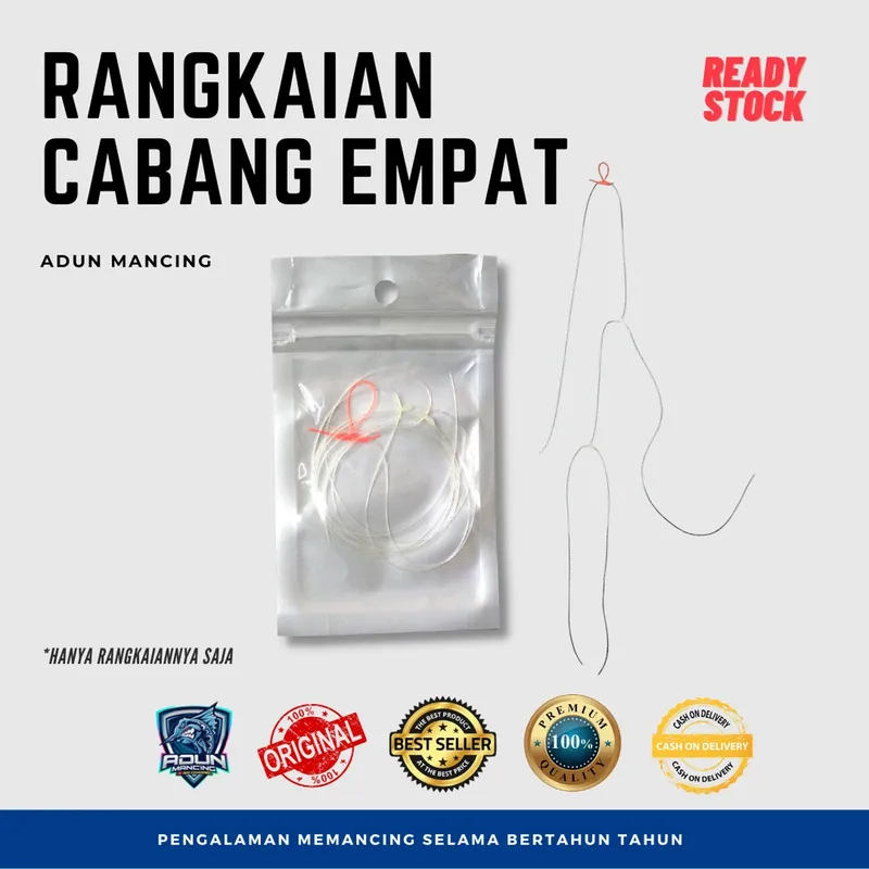 Rangkaian Senar Cabang (Tanpa Kail) · Cabang 4