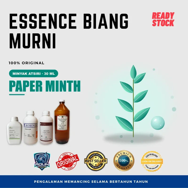 Essen Biang Murni Atsiri 30 ml · Paper Minth