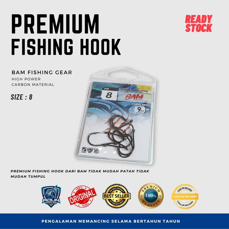 Kail Premium Fishing Hook · No. 8