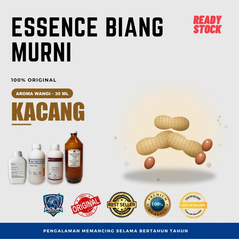 Essen Biang Murni Aroma Wangi 30 ml · Kacang