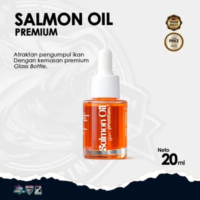 Salmon Oil Premium 20 ml (Kemasan Botol)