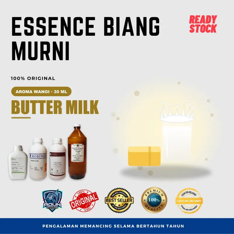 Essen Biang Murni Aroma Wangi 30 ml · Butter Milk