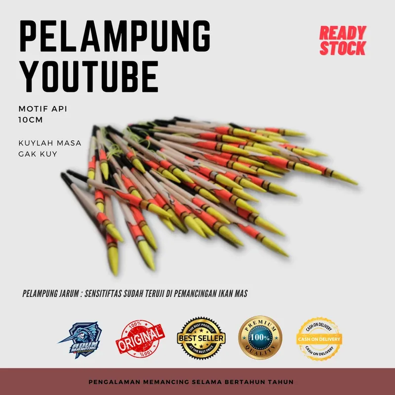 Pelampung Jarum · 10 cm