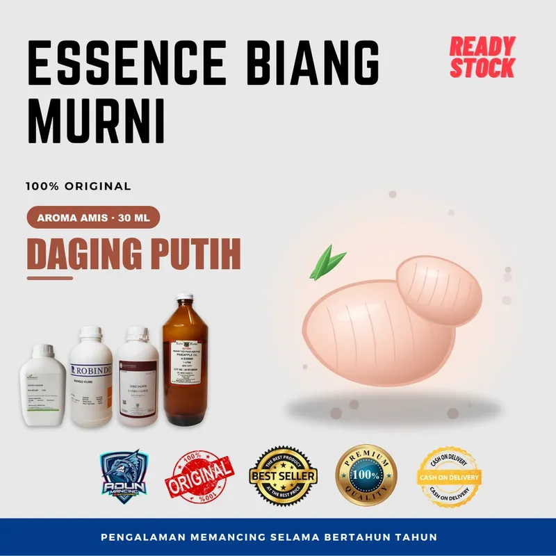 Essen Biang Murni Amis 30 ml · Daging Putih