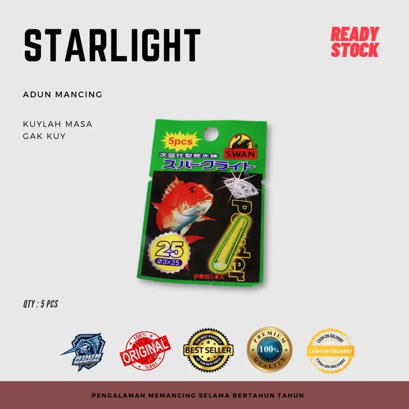 Starlight Pancing Glow Stick Posfor Stabilo