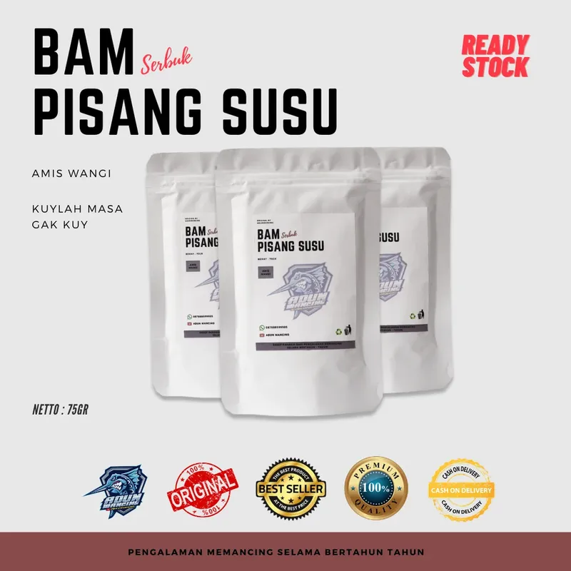 BAM Serbuk Pisang Susu 75 gr