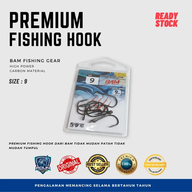 Kail Premium Fishing Hook · No. 9
