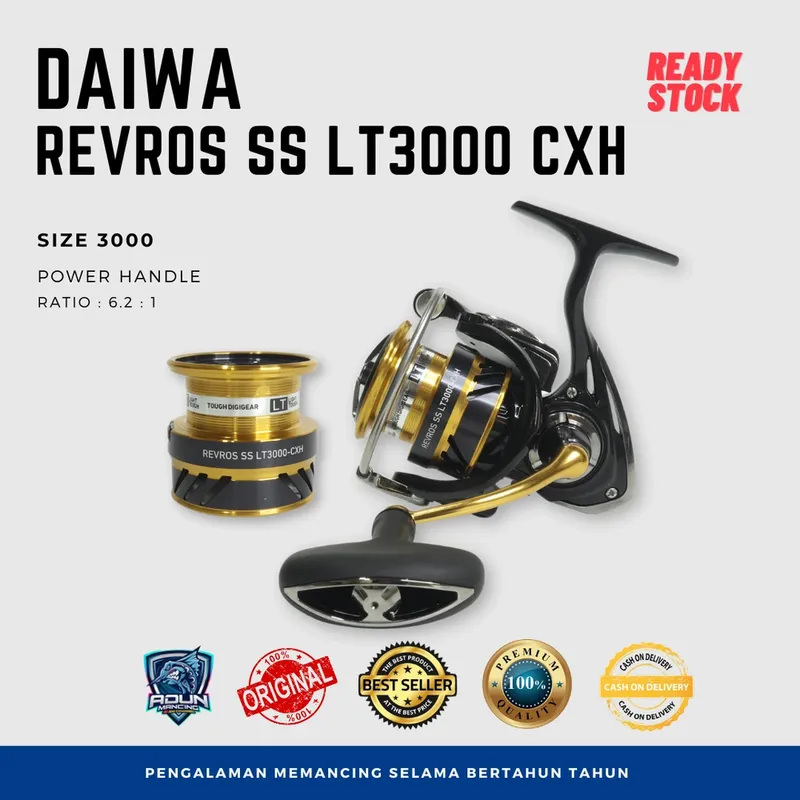 Reel Daiwa Revros SS LT · 3000 CXH