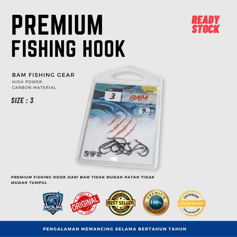 Kail Premium Fishing Hook · No. 3