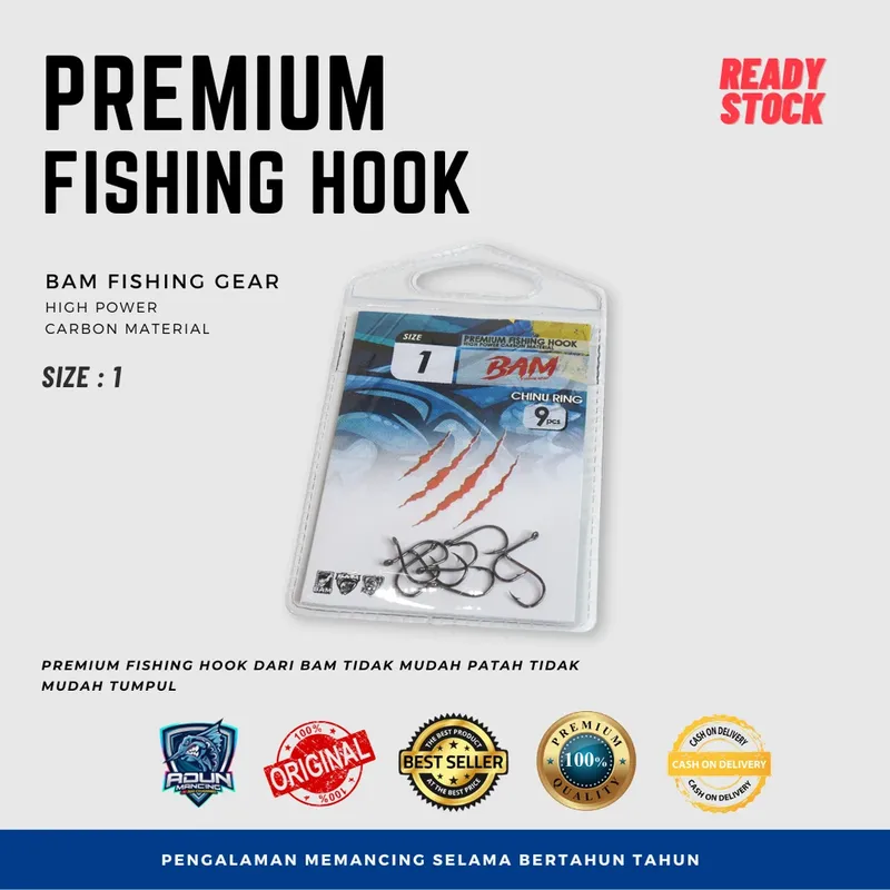 Kail Premium Fishing Hook · No. 1