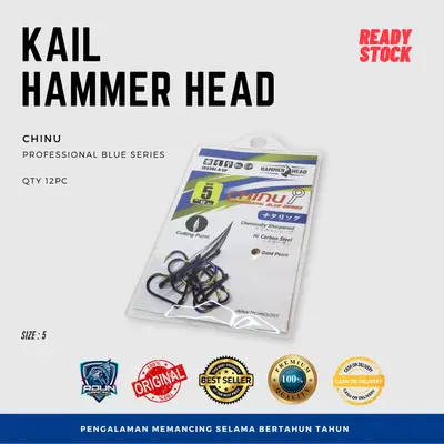 Kail Hummer Head Propesional Blue Series No 5