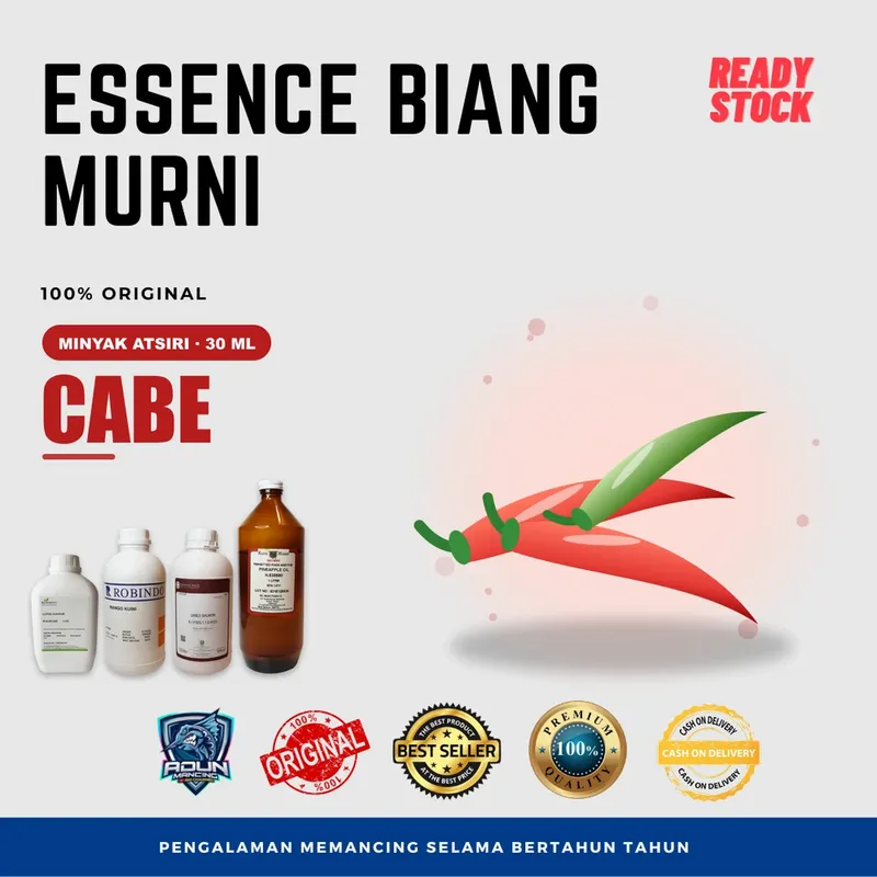 Essen Biang Murni Atsiri 30 ml · Cabe