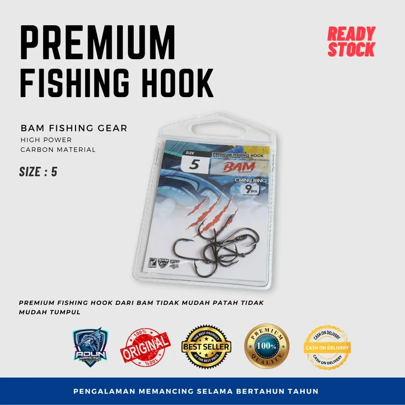 Kail Premium Fishing Hook · No. 5