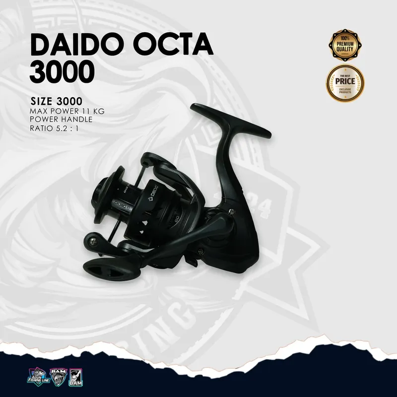 Reel Daido Octa Spinning · 3000