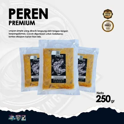 Umpan Lele Peren Premium 250 gr