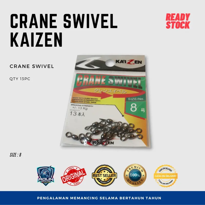 Kili Kili Kaizen Crane Swivel · No. 8