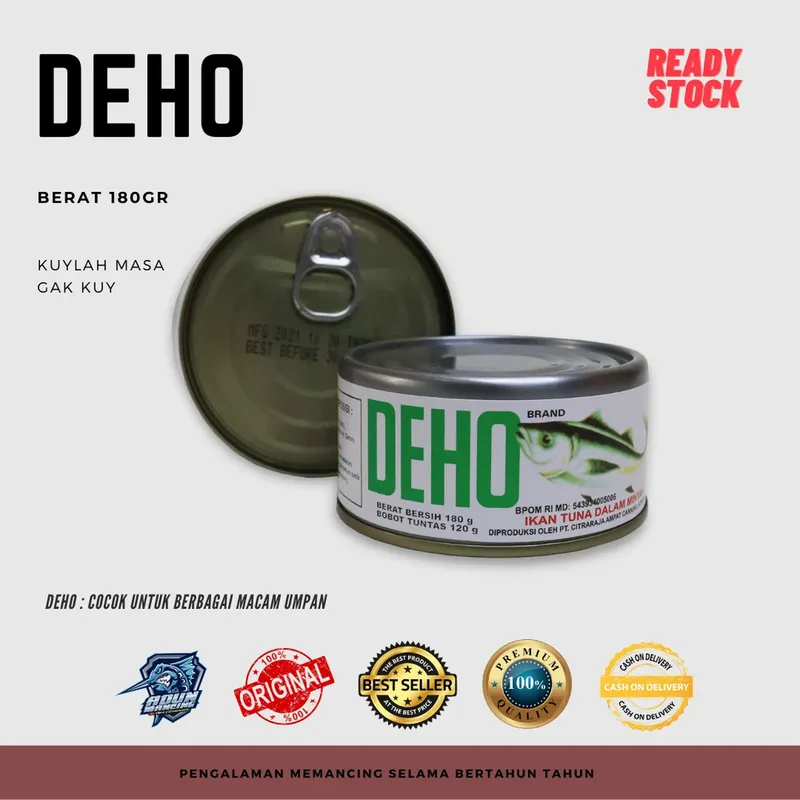 Deho Kaleng 180 gr Kemasan Baru
