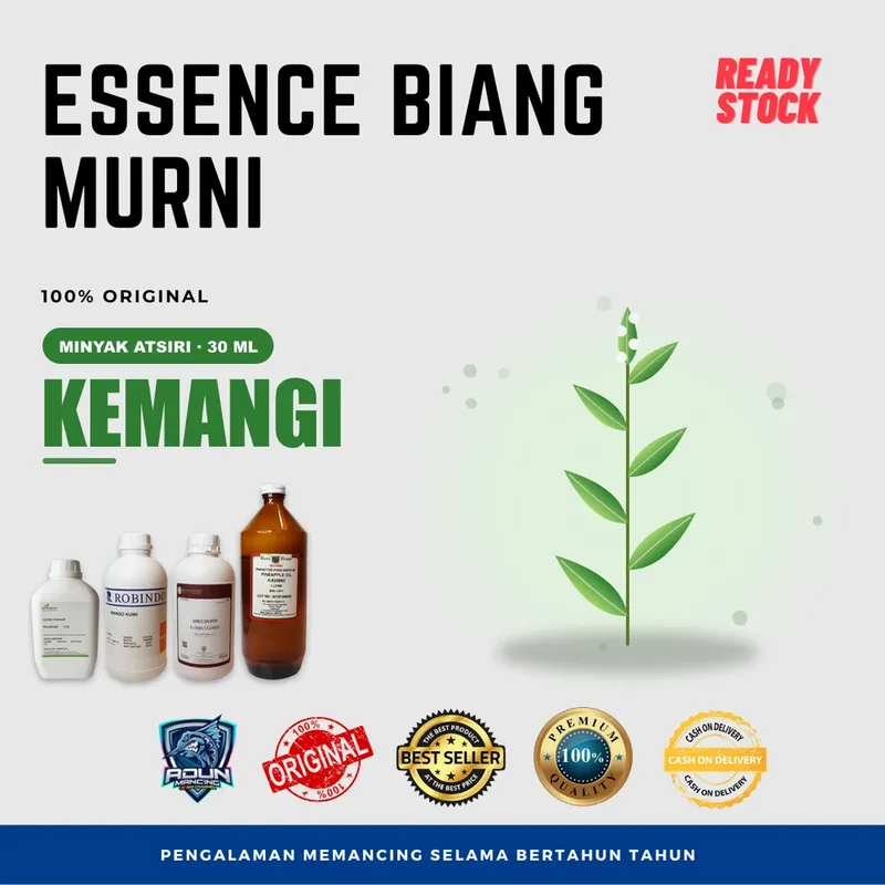 Essen Biang Murni Atsiri 30 ml · Kemangi