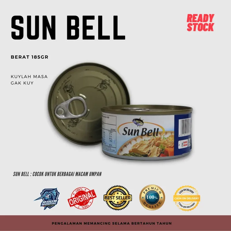 Tuna Kaleng Sunbell 185 gr
