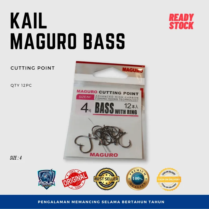 Kail Maguro Bass White Ring · No. 4