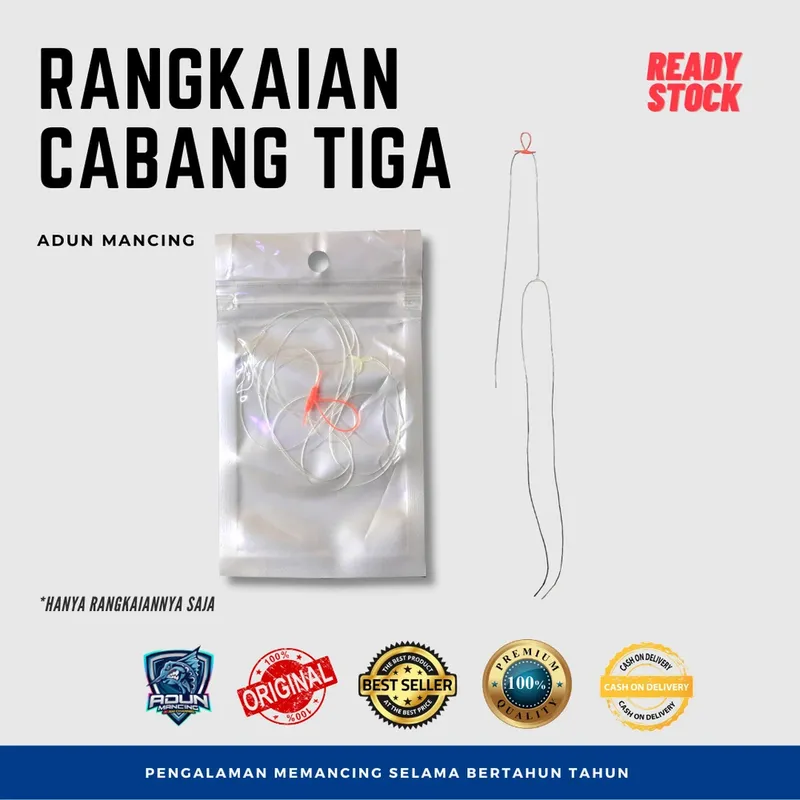 Rangkaian Senar Cabang (Tanpa Kail) · Cabang 3