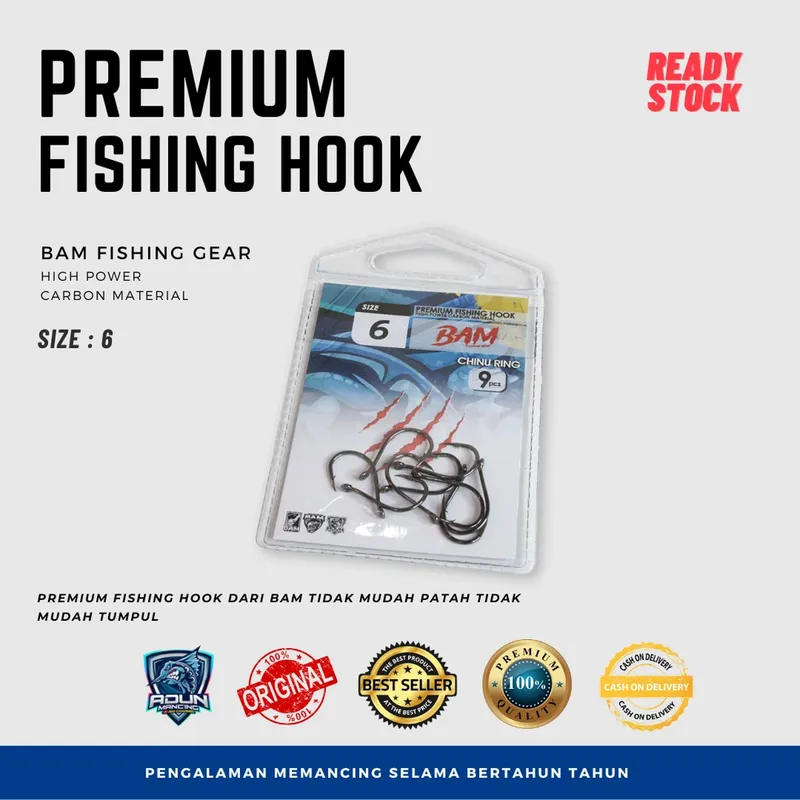 Kail Premium Fishing Hook · No. 6