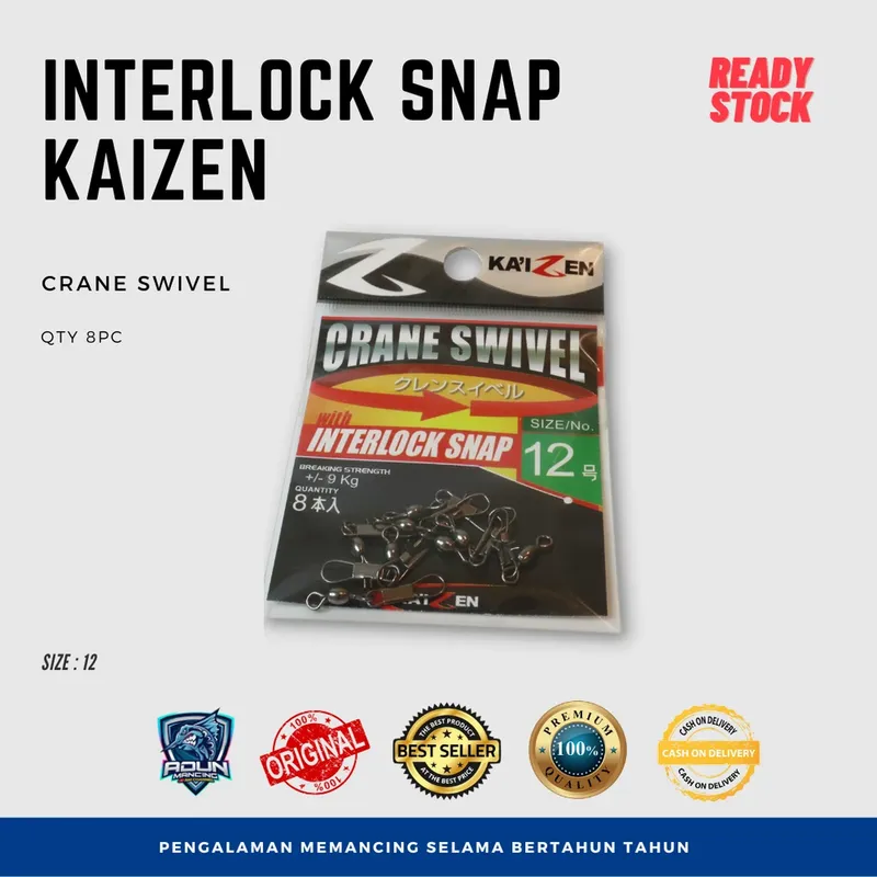 Kili Kili Kaizen Interlock Snap · No. 12