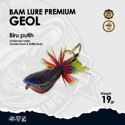 BAM Lure Premium Geol · Action Top Water