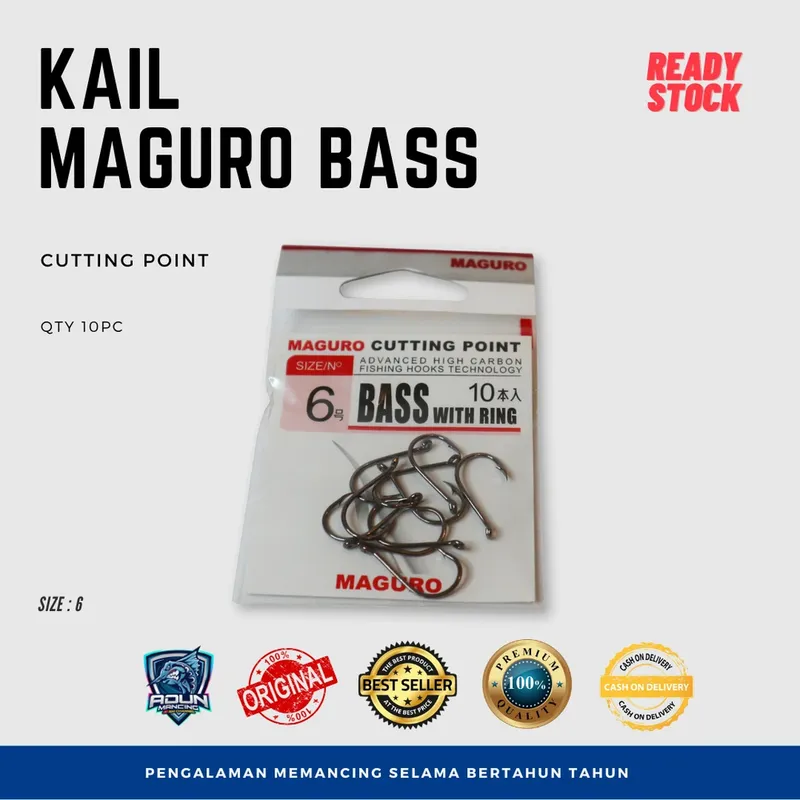 Kail Maguro Bass White Ring · No. 6