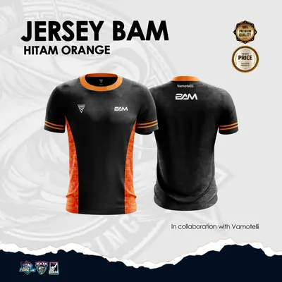 New Jersey Adun Mancing (Hitam Orange)