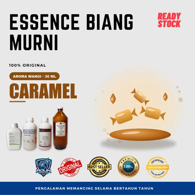 Essen Biang Murni Aroma Wangi 30 ml · Caramel