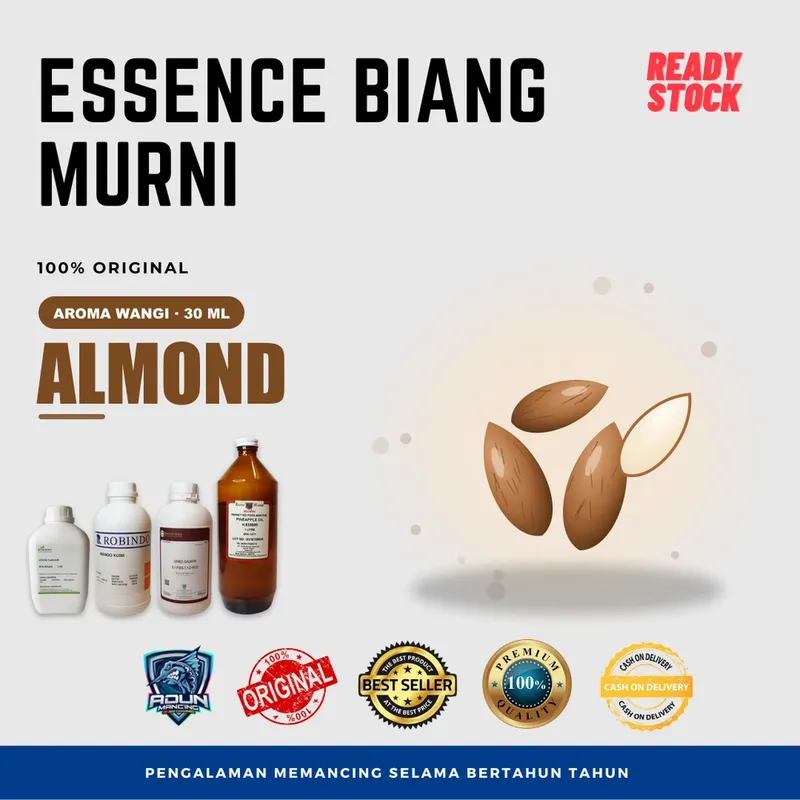 Essen Biang Murni Aroma Wangi 30 ml · Almond
