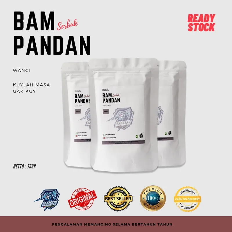 BAM Serbuk Pandan 75 gr