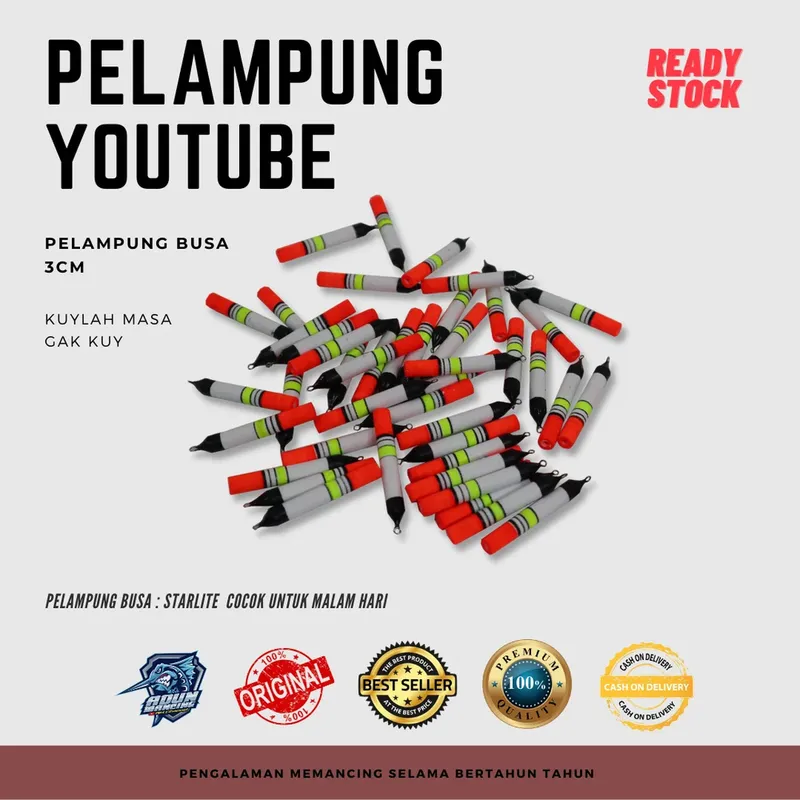 Pelampung Busa · 3 cm