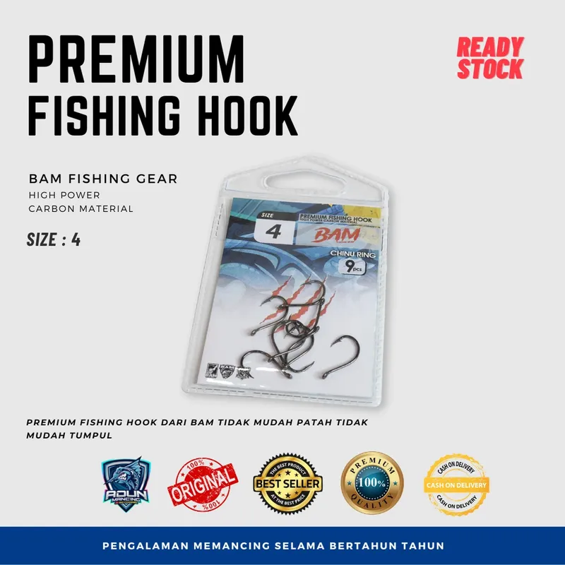 Kail Premium Fishing Hook · No. 4