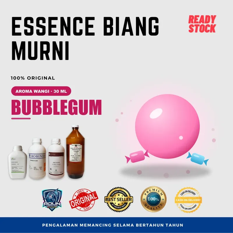 Essen Biang Murni Aroma Wangi 30 ml · Bubblegum