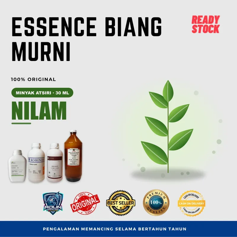 Essen Biang Murni Atsiri 30 ml · Nilam
