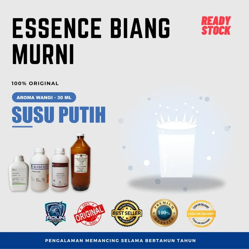 Essen Biang Murni Aroma Wangi 30 ml · Susu Putih