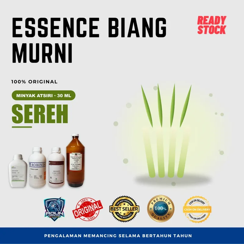Essen Biang Murni Atsiri 30 ml · Sereh