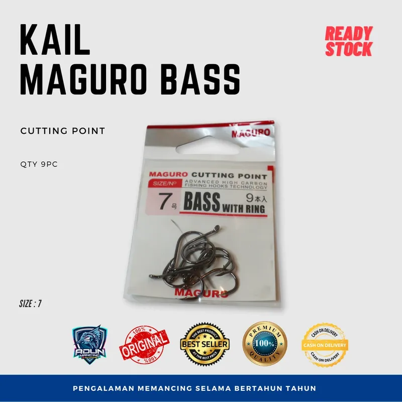 Kail Maguro Bass White Ring · No. 7