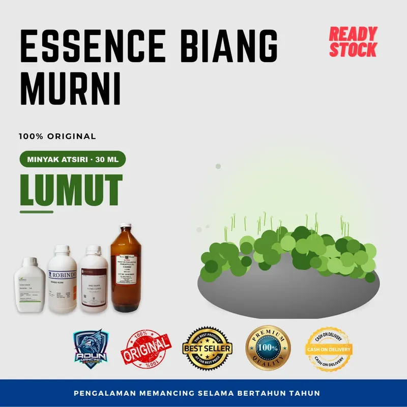Essen Biang Murni Atsiri 30 ml · Lumut