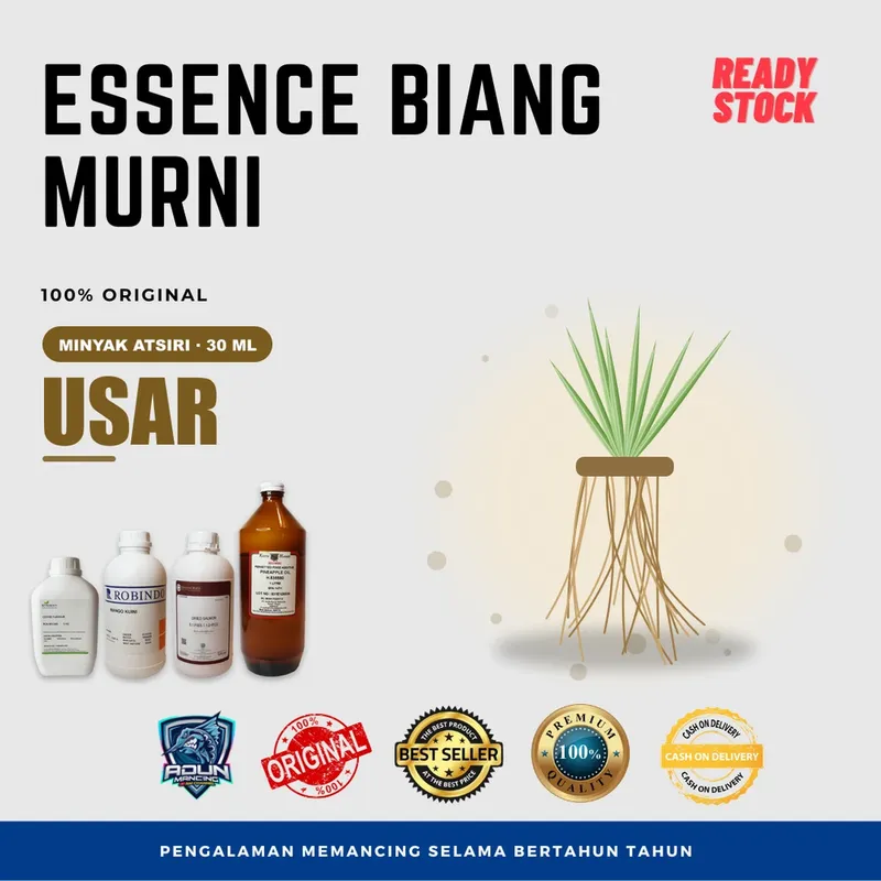 Essen Biang Murni Atsiri 30 ml · Usar