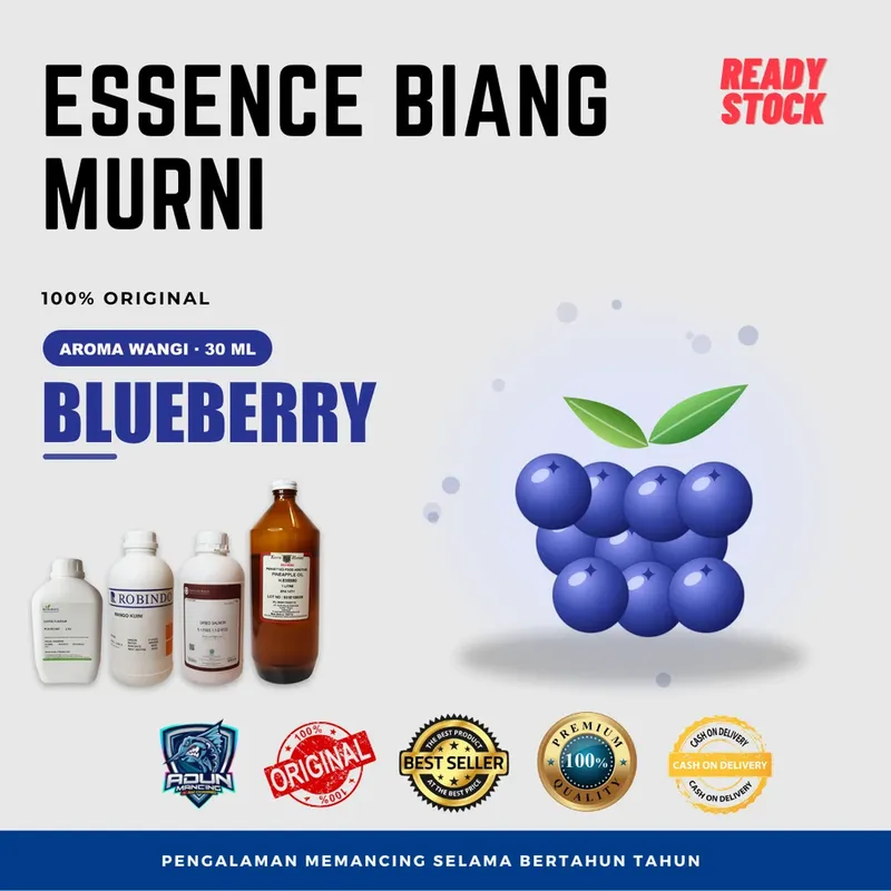 Essen Biang Murni Aroma Wangi 30 ml · Blueberry
