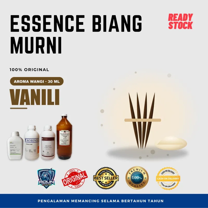 Essen Biang Murni Aroma Wangi 30 ml · Vanili