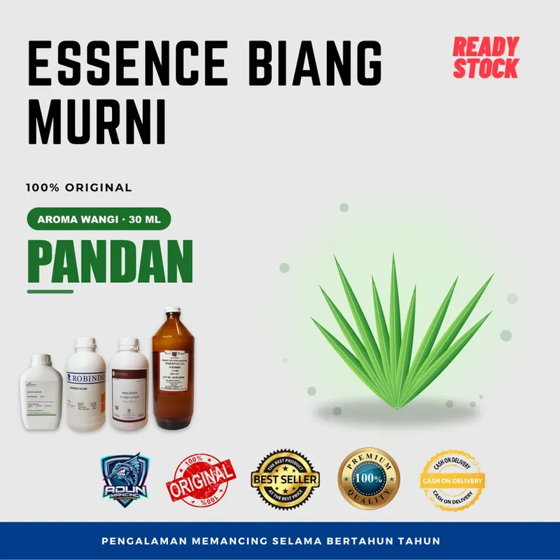 Essen Biang Murni Aroma Wangi 30 ml · Pandan