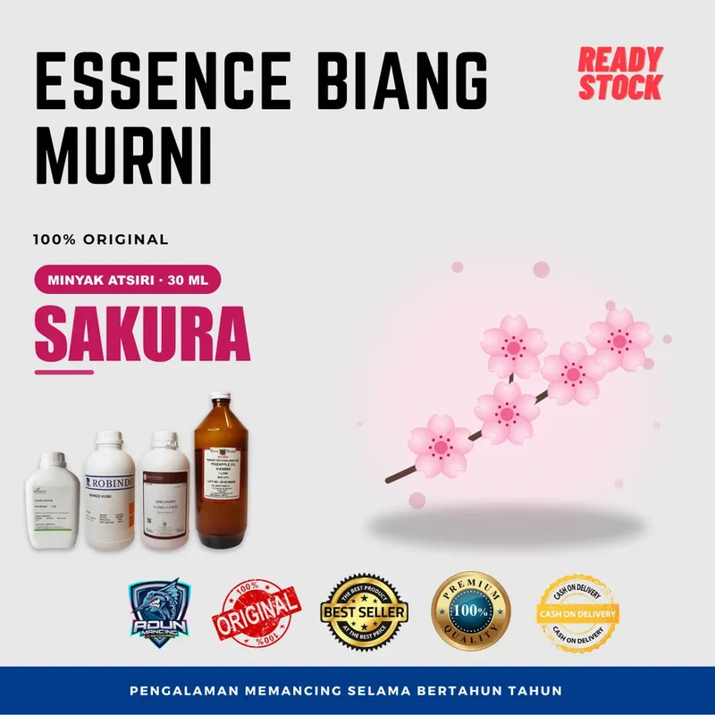 Essen Biang Murni Atsiri 30 ml · Sakura
