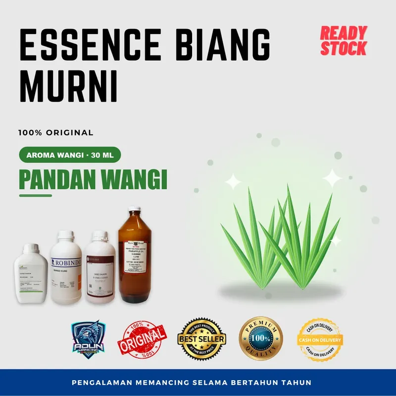 Essen Biang Murni Aroma Wangi 30 ml · Pandan Wangi